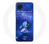 Coque pour Samsung Galaxy A22 5G Stitch Ohana Citation