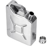 Contenedor de vino y Alcohol, recipientes para beber, frascos de cadera de acero inoxidable de 5 onzas, Kit de botella de whisky y Vodka para fiesta, Bar, hogar, estilo cubo de gasolina