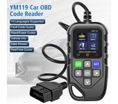 Escáner OBDII para todos los coches, lector de códigos OBD2, YM119, herramienta de diagnóstico automático para leer información del vehículo