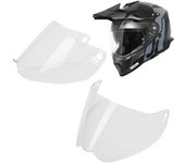 Recambios de viseras y parabrisas para cascos de motocicletas MRC MX409, lentes y protectores contra rayos ultravioleta