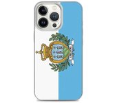 Coque Télephone Drapeau Saint-Marin - iPhone 13 Pro