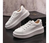 Zapatos de hombre de cuero para hombre, zapatillas de verano para hombre, zapatos de plataforma de diseñador de lujo para hombre, zapatos de cuero para hombre 38