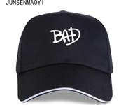 Nueva moda gorra de béisbol BAD MJ Michael Jackson Fit Gymer Crossfit entrenamiento verano estilo divertido camionero unisex sombrero Snapback sombreros Adjustable