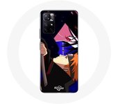 Coque pour Xiaomi Redmi Note 11s 5G Itachi Uchiwa Vs Pain Narutu Anime