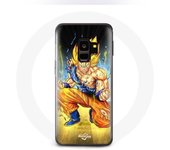 Coque pour Samsung Galaxy S9 plus Son goku dragon ball corps enervé