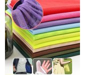 Tela de malla transpirable de 1 m, tela de malla cifrada para funda de asiento, mosquitera, cortina, camiseta, ropa deportiva, forro de punto 1M