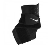 Tobillera de compresión Nike Pro S blanco/negro