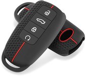 Funda de silicona para llavero de coche, accesorios para llaves, funda para Chery Omoda 5 C5 Tigo 7 8 Pro Max Tigo 7 8 Plus Arrizo 5 Plus rojo