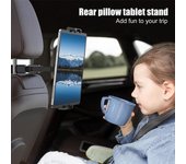 Soporte para reposacabezas de tableta Soporte para tableta de coche Soporte ajustable para tableta de coche Soporte para reposacabezas de tableta de coche Soporte telescópico resistente para tableta United States