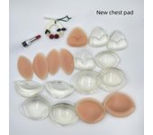 Almohadillas de silicona para sujetadores de mujer: Push-Up, Impermeable, para Vestidos y Trajes de Baño One Size