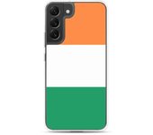 Coque Téléphone - Samsung - Galaxy S22 Ultra - Drapeau Irlande - Souple - Multicolore