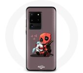 Coque pour Samsung Galaxy S20 Ultra DeadPool Unicorn Licorne
