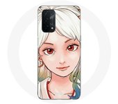 Coque pour Oppo A74 5G One Piece Anime Yamato Affiche Visage