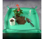 Tapete de jardinería impermeable para trasplantar y cambiar el suelo 33x33 cm