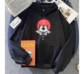 Sudadera con capucha con estampado de Avatar The Last Airbender, de algodón, suave, informal, para mujer y hombre, a la moda, para otoño, cómoda, estilo hip hop S negro