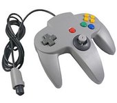 Manette de Jeu filaire N64 pour Nintendo DS Gris