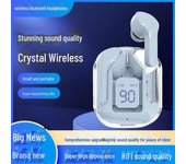 Nuevos y lindos auriculares inalámbricos Bluetooth con pantalla digital, reducción de ruido y batería de larga duración para teléfonos móviles deportivos Android.