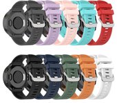 Correa de silicona de 20 mm para Garmin Forerunner 55, 158, 245 y 645. Correa para reloj inteligente Garmin Vivoactive 5 Venu 2 Plus. 20mm Universal