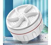 Lavadora pequeña USB con turbina, lavadora portátil para viajes y hogar