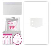 apgo Protective Skin Sticker for the back compatible with Cubot Pocket 3, Wrap Film, Foil, Vinyl - Pattern Matte Transparent