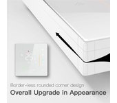 Tuya ZigBee pantalla Digital controlador de temperatura inteligente agua multifuncional/suelo eléctrico water floor heating negro
