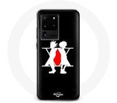 Coque pour Samsung Galaxy S20 Ultra Hunter x Hunter Manga Logo Noir