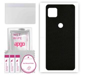 apgo Protective Skin Sticker for the back compatible with Motorola Moto G Power 2021, Wrap Film, Foil, Vinyl - Pattern Matrix