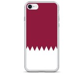 Funda iPhone - Drapeau Qatar - iPhone 6 S - Souple - Multicolore - Plástico transparente