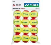 Pelota de tenis YONEX Hardball para niños hasta 8 años Pelota de tenis Muscle Power Ball 20 docenas 12 TMP20 (3 viejos) (1 piezas)