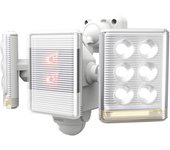 Mini luz LED con sensor de brazo libre Musashi RITEX x 2 Blanca (Luces de 9 W) Tipo de toma de corriente LED-AC2018 blanco
