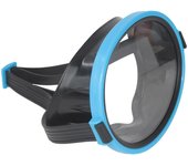 Máscara de buceo de una sola lente, gafas subacuáticas, máscara de snorkel impermeable, natación, snorkel, buceo azul