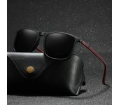 Gafas de sol polarizadas clásicas cuadradas de lujo para hombres y mujeres, gafas de sol antideslumbrantes a la moda para viajes y conducción, gafas TR90 para hombre UV400