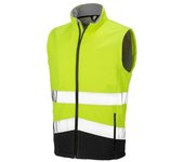 Safegard Chaleco Softshell de alta visibilidad para hombre XL