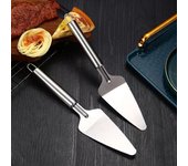Espátula de acero inoxidable para tartas de boda, herramientas para cortar tartas, para actividades, fiestas, espátula para cortar tartas 1pc