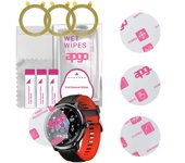 3x apgo Ultra-Clear Hybrid protector de pantalla compatible con Manta SWT05BP, nano vidrio flexible, excelente reemplazo para vidrio templado, resistente a rayones