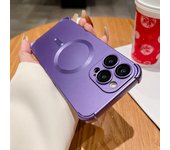 Funda de lujo con carga inalámbrica Magsafe mate para iPhone 12 13 14 15 Pro Max, carcasa magnética a prueba de golpes For iPhone 12Pro