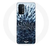 Coque pour Oppo A74 5G Game of Thrones saison 8 Episode 1 Le Trône de Fer Personnages logo Gris - Maniacase