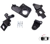 BHL576-2 Juego de soportes de reparación para faros delanteros, lado derecho, para Citroën C5 MK2 MK3 RD TD RW X7 2008-2017 6212F1