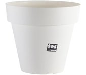 Maceta PLASTIKEN Tes - 48 cm - Blanco