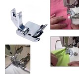 Prensatelas multifuncional ajustable T9/F99 para dobladillos, guía de borde enrollable, pies para máquina de coser industrial plana para automóviles 1pcs