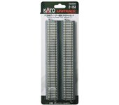 Juego de vías de alimentación para PC de escala HO de KATO de 246 mm. Suministros para modelos ferroviarios 2-153