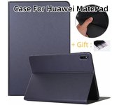 Funda para Huawei MatePad 11, MatePad 2023 11, MediaPad M5 10.8, color sólido, con tapa y soporte protector. Matepad 11 rojo