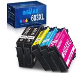 IMPRIMANTE INSMAX 5 Pack 603XL Cartucho de encre Compatible para Epson 603 603 XL para Expression Home XP-2100 XP-2105 XP-3100 X1008