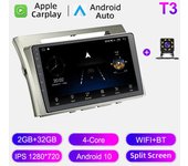 Radio de coche Android Auto Carplay para Toyota Corolla Verso 2004-2009 Reproductor multimedia Unidad principal Estéreo Navegación GPS BT WIFI 2+32 GB 1+16GB