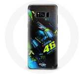 Coque pour Samsung Galaxy S8 Valentino Rossi Pilote de course Moto GP