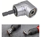 Adaptador de ángulo de 105 grados para cabezal de destornillador, brocas de extensión para accesorios de taladro eléctrico, adecuado para taladros eléctricos, accesorios para herramientas eléctricas
