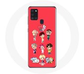 Coque pour Samsung Galaxy A21S BTS TinyTAN Animation BT21 Affiche
