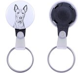 Thai Ridgeback - keychain with a dog portrait, pendant with the brand's own Art-Dog graphics