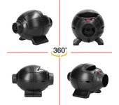 Bomba de aire portátil de 800W, herramienta de inflado para acampada, tamaño pequeño, portátil, cama de aire, colchoneta de aire US Plug