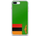 Coque Télephone Drapeau Zambia - iPhone 7 Plus